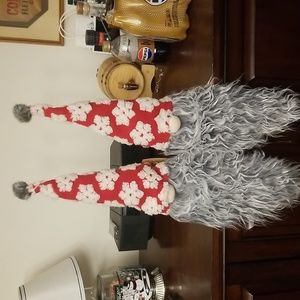 Pair of Gnomes with long beard